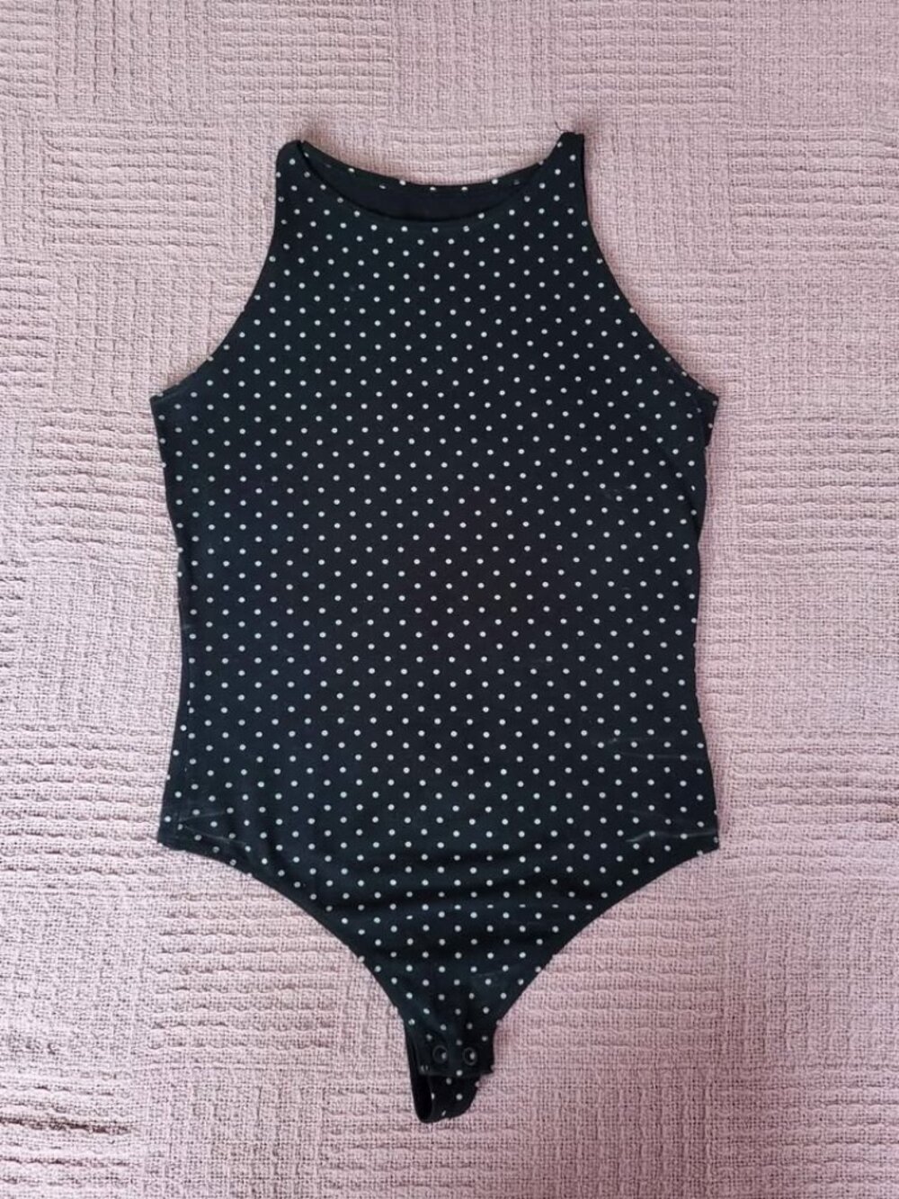 American Apparel Polka Dot Bodysuit